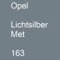 Preview: Opel, Lichtsilber Met, 163.